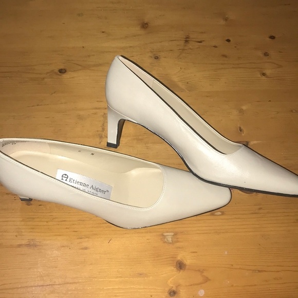 Etienne Aigner Shoes - Etienne Aigner Leather Heels 6N